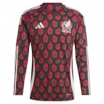 Günstige Fußballtrikots Mexiko Heimtrikot 2024 Langarm